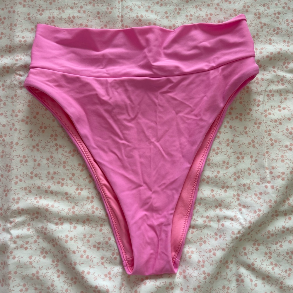 High Cut Cheeky Bikini Bottom